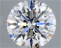 Diamante Natural 0.70 quilates, Redondo , Color H, claridad VVS1 y certificado GIA