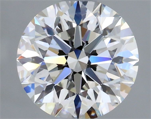 Foto Diamante Natural 0.70 quilates, Redondo , Color H, claridad VVS1 y certificado GIA de