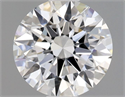 Diamante Natural 0.50 quilates, Redondo , Color D, claridad FL y certificado GIA