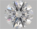 Diamante Natural 1.09 quilates, Redondo , Color F, claridad VVS1 y certificado GIA