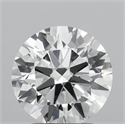 Lab Grown Diamond 2.06 Carats, Round with Ideal Cut, D Color, VVS2 Clarity and Certified by IGI