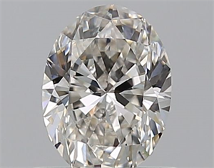 Picture of Natural Diamond 0.60 Carats, Oval with  Cut, G Color, VVS1 Clarity and Certified by GIA