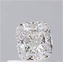 Diamante Natural 0.51 quilates, Del cojín , Color D, claridad VS1 y certificado GIA