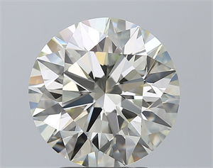 Picture of Natural Diamond 3.23 Carats, Round with Excellent Cut, L Color, VVS1 Clarity and Certified by GIA