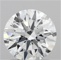 Lab Grown Diamond 1.26 Carats, Round with Ideal Cut, E Color, VVS1 Clarity and Certified by IGI