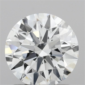 Picture of Lab Grown Diamond 1.26 Carats, Round with Ideal Cut, E Color, VVS1 Clarity and Certified by IGI