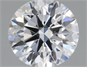 Lab Grown Diamond 1.23 Carats, Round with Ideal Cut, D Color, VS1 Clarity and Certified by IGI