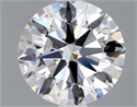 Diamante Natural 1.38 quilates, Redondo , Color D, claridad FL y certificado GIA