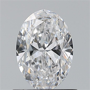 Picture of Natural Diamond 0.70 Carats, Oval with  Cut, D Color, VS2 Clarity and Certified by GIA