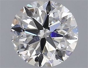 Picture of Natural Diamond 0.80 Carats, Round with Very Good Cut, I Color, SI2 Clarity and Certified by GIA