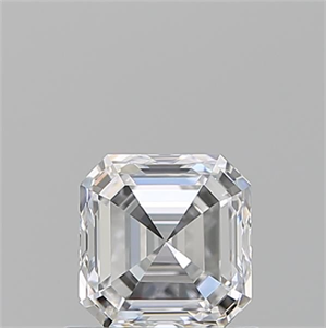 Foto Diamante Natural 0.80 quilates, Asscher , Color D, claridad VVS2 y certificado GIA de