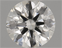 Natural Diamond 0.50 Carats, Round with Excellent Cut, J Color, IF Clarity and Certified by GIA