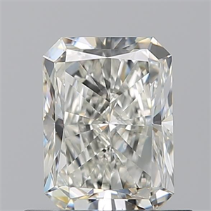 Picture of Natural Diamond 0.80 Carats, Radiant with  Cut, I Color, VVS2 Clarity and Certified by GIA
