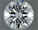 Diamante Natural 0.57 quilates, Redondo , Color I, claridad IF y certificado IGI