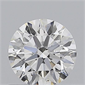 Diamante Natural 0.71 quilates, Redondo , Color G, claridad SI1 y certificado GIA