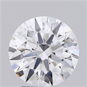 Lab Grown Diamond 3.10 Carats, Round with Ideal Cut, D Color, VVS2 Clarity and Certified by IGI