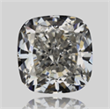 Natural Diamond 0.71 Carats, Cushion with  Cut, F Color, VS2 Clarity and Certified by GIA