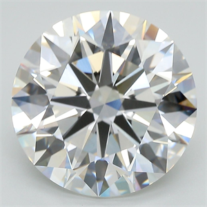 Picture of Lab Grown Diamond 8.28 Carats, Round with Ideal Cut, E Color, VS1 Clarity and Certified by IGI