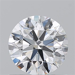 Picture of Natural Diamond 0.81 Carats, Round with Excellent Cut, D Color, VS2 Clarity and Certified by GIA
