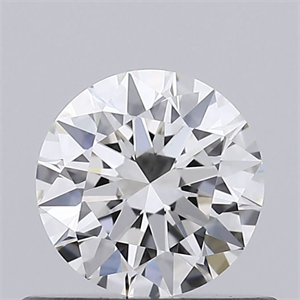 Foto Diamante Natural 0.44 quilates, Redondo , Color H, claridad VS1 y certificado GIA de