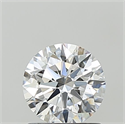 Lab Grown Diamond 1.09 Carats, Round with Ideal Cut, E Color, VS1 Clarity and Certified by IGI
