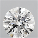 Del inventario de diamantes de laboratorio, 2.07 quilates, Redondo , Color E, claridad VVS2 y certificado IGI