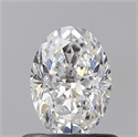 Diamante Natural 0.60 quilates, Ovalado , Color E, claridad VS2 y certificado GIA