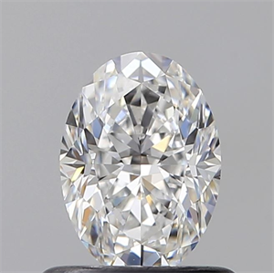 Foto Diamante Natural 0.60 quilates, Ovalado , Color E, claridad VS2 y certificado GIA de