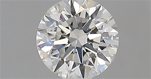 Picture of Natural Diamond 0.41 Carats, Round with Excellent Cut, G Color, VVS1 Clarity and Certified by IGI