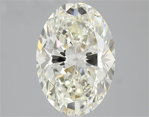 Picture of Natural Diamond 3.01 Carats, Oval with  Cut, I Color, VVS2 Clarity and Certified by IGI