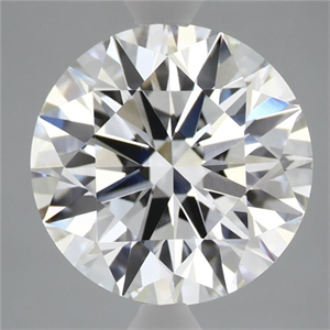 Picture of Lab Grown Diamond 4.66 Carats, Round with Ideal Cut, E Color, VVS1 Clarity and Certified by IGI