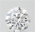Lab Grown Diamond 1.04 Carats, Round with Ideal Cut, D Color, VVS2 Clarity and Certified by IGI