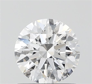 Picture of Lab Grown Diamond 1.04 Carats, Round with Ideal Cut, D Color, VVS2 Clarity and Certified by IGI