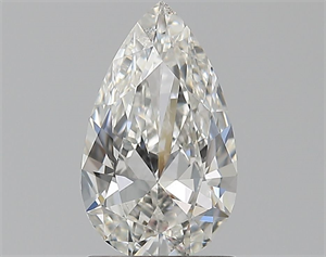Picture of Natural Diamond 1.00 Carats, Pear with  Cut, H Color, SI1 Clarity and Certified by GIA