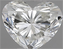 Natural Diamond 0.40 Carats, Heart with  Cut, G Color, VVS1 Clarity and Certified by IGI