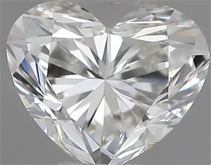 Foto Diamante Natural 0.40 quilates, Corazón , Color G, claridad VVS1 y certificado IGI de