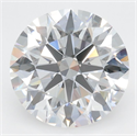 Lab Grown Diamond 3.35 Carats, Round with Excellent Cut, D Color, VVS1 Clarity and Certified by GIA