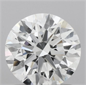 Lab Grown Diamond 1.05 Carats, Round with Ideal Cut, D Color, VVS1 Clarity and Certified by IGI
