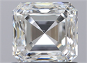 Natural Diamond 0.90 Carats, Asscher with  Cut, G Color, SI1 Clarity and Certified by GIA