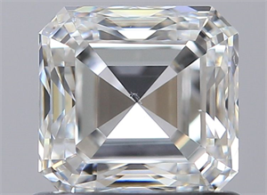 Picture of Natural Diamond 0.90 Carats, Asscher with  Cut, G Color, SI1 Clarity and Certified by GIA