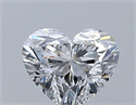 Natural Diamond 0.36 Carats, Heart with  Cut, E Color, VS1 Clarity and Certified by GIA