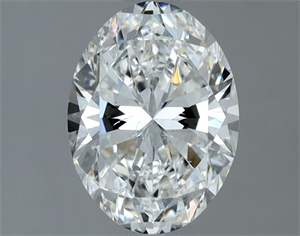 Foto Diamante Natural 1.30 quilates, Ovalado , Color G, claridad SI2 y certificado GIA de
