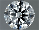 Natural Diamond 0.70 Carats, Round with Excellent Cut, G Color, SI2 Clarity and Certified by IGI