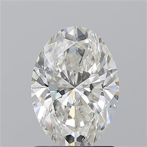 Picture of Natural Diamond 1.50 Carats, Oval with  Cut, I Color, SI2 Clarity and Certified by GIA