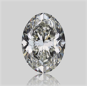 Natural Diamond 1.30 Carats, Oval with  Cut, J Color, VVS1 Clarity and Certified by GIA