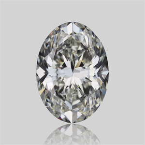 Picture of Natural Diamond 1.30 Carats, Oval with  Cut, J Color, VVS1 Clarity and Certified by GIA