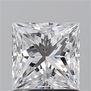Foto Diamante Natural 1.20 quilates, Princesa , Color D, claridad VS1 y certificado GIA de