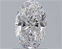 Diamante Natural 0.70 quilates, Ovalado , Color D, claridad SI1 y certificado GIA