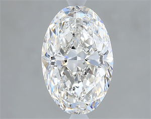 Foto Diamante Natural 1.80 quilates, Ovalado , Color G, claridad SI1 y certificado GIA de