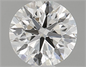 Natural Diamond 0.45 Carats, Round with Excellent Cut, G Color, VVS1 Clarity and Certified by GIA